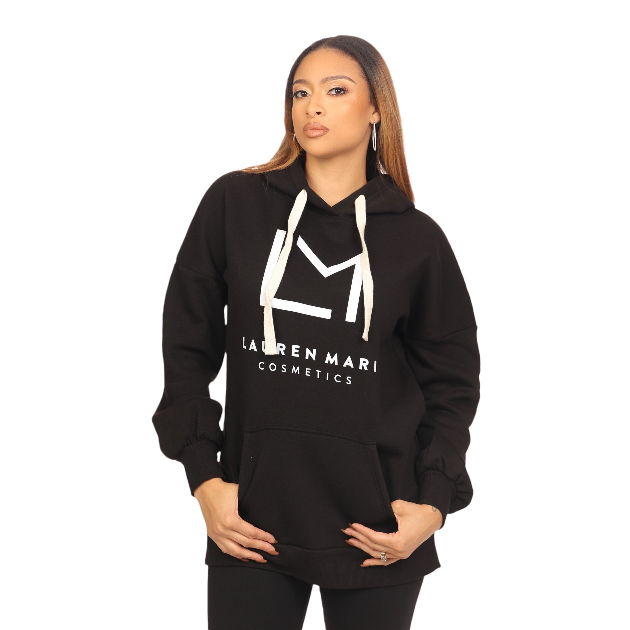 ♥MARITHE♥ NEON LOGO OVERSIZED HOODIE LM LOGO OVERSIZED HOODIE | Women's Pullover | Lauren Mari