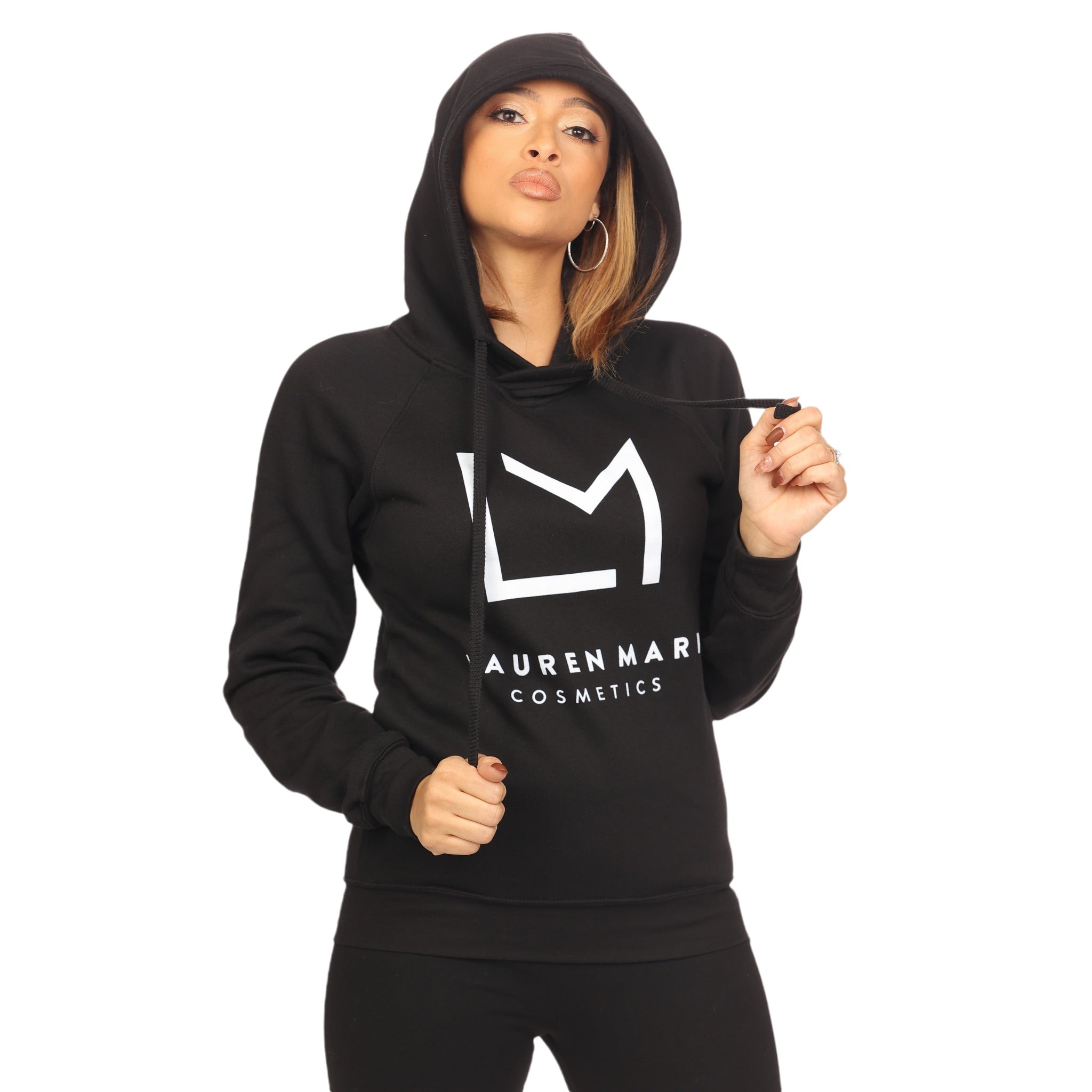 LM LOGO HOODIE | LAUREN MARI COSMETICS
