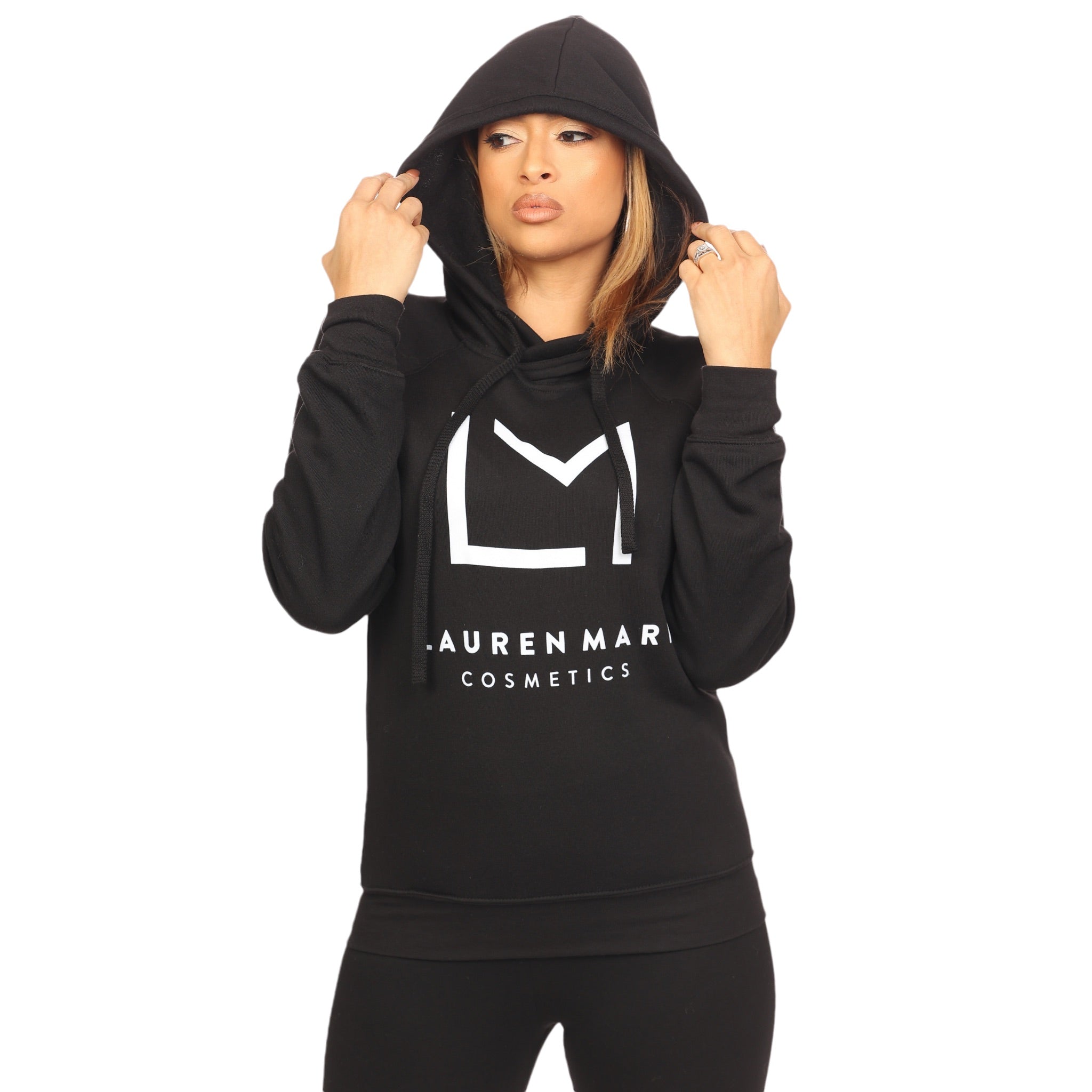 LM LOGO HOODIE | LAUREN MARI COSMETICS